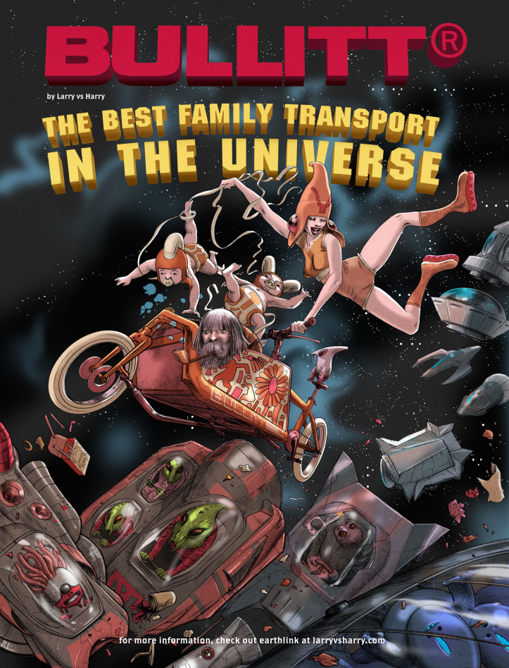 Bullitt Poster Set (3 Stück) | (Best Bike Theme) – Bild 3