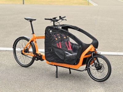 Doppel-Kindersitz | für BULLITT, schwarz