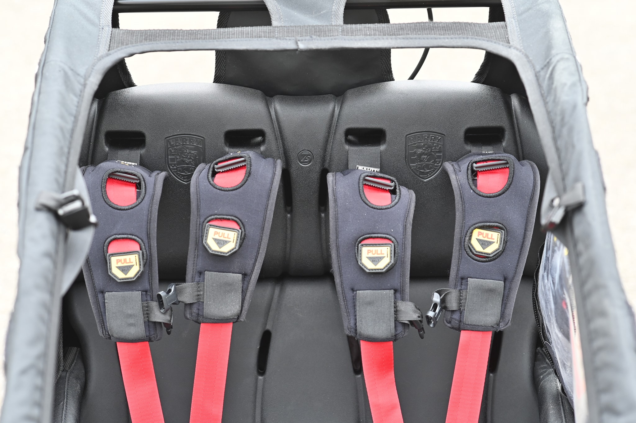 Doppel-Kindersitz | für BULLITT, schwarz – Bild 9