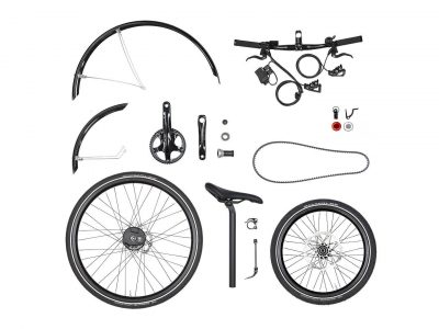 Shimano Alfine 11-Gang<br> Nabenschaltung GATES-RIEMEN <br>Komponentengruppe