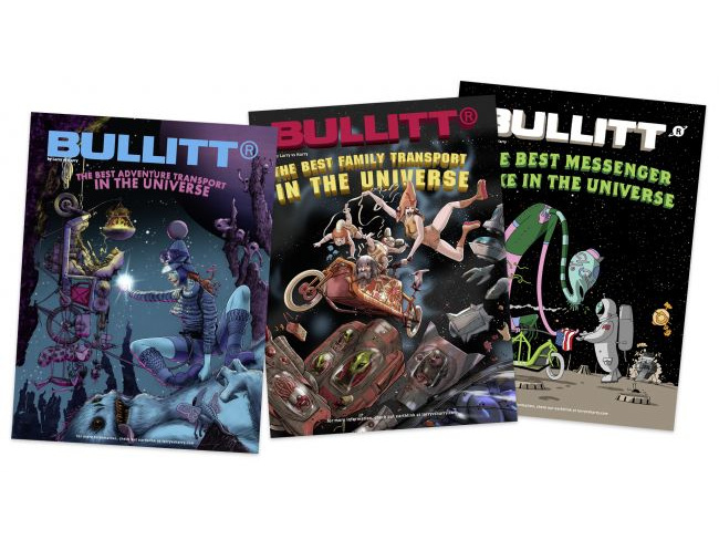 Bullitt Poster Set (3 Stück) | (Best Bike Theme)