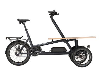 chike e-CARGO mattschwarz