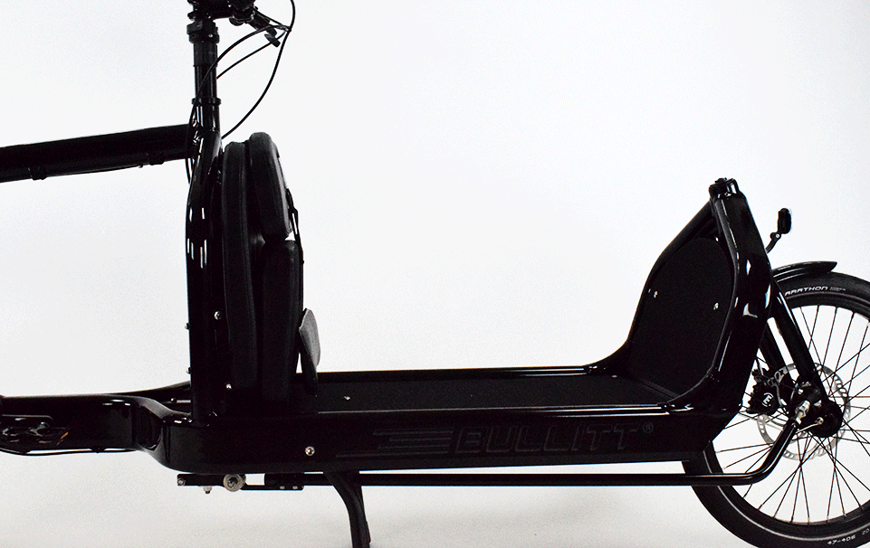 Kindersitz für BULLITT | faltbar, schwarz – Bild 5