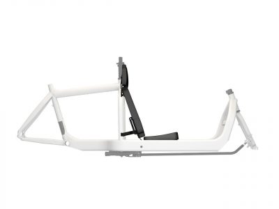 Kindersitz für BULLITT | faltbar, schwarz