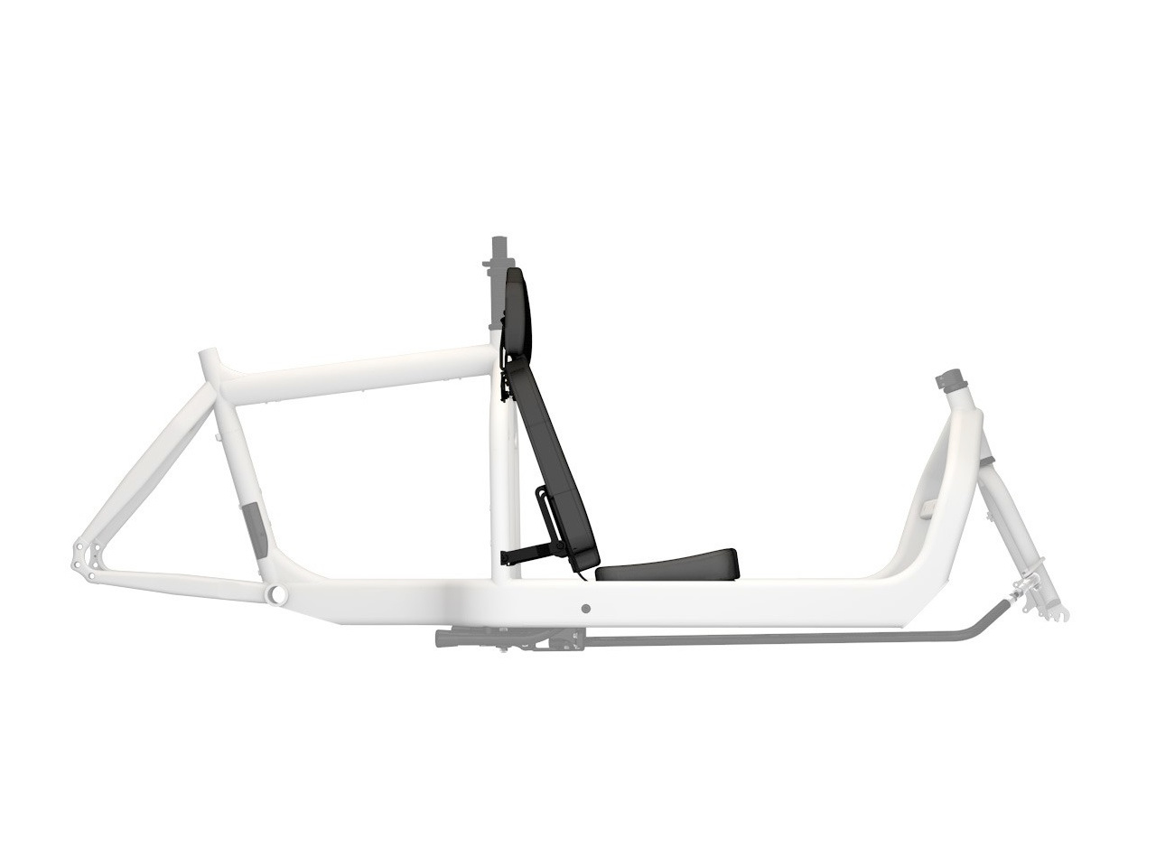 Kindersitz für BULLITT | faltbar, schwarz