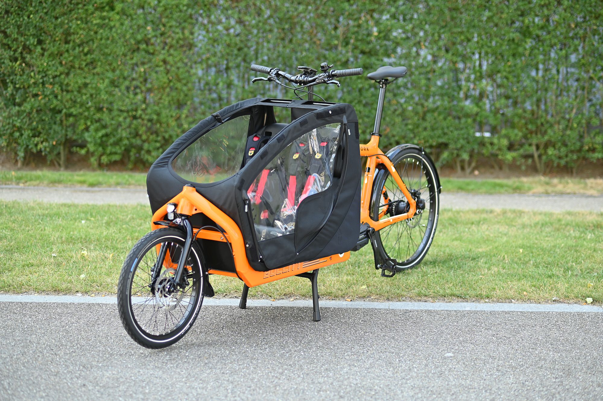 Doppel-Kindersitz | für BULLITT, schwarz – Bild 6