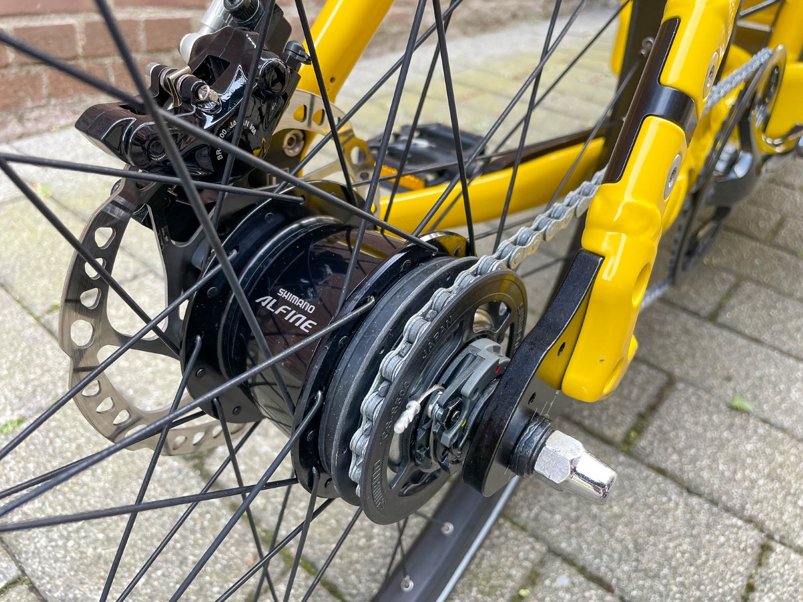 BULLITT | Shimano Alfine 8 speed | Sonderlackierung Zitronengelb | (Angebots-Nr. 10751-E) – Bild 4