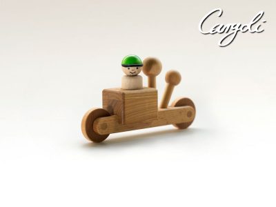 CargoliKids Long John | mit Spielfigur - Buchenvollholz