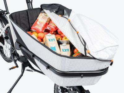 GRAVIT Textilbox | Volumen 120 Liter, weiß