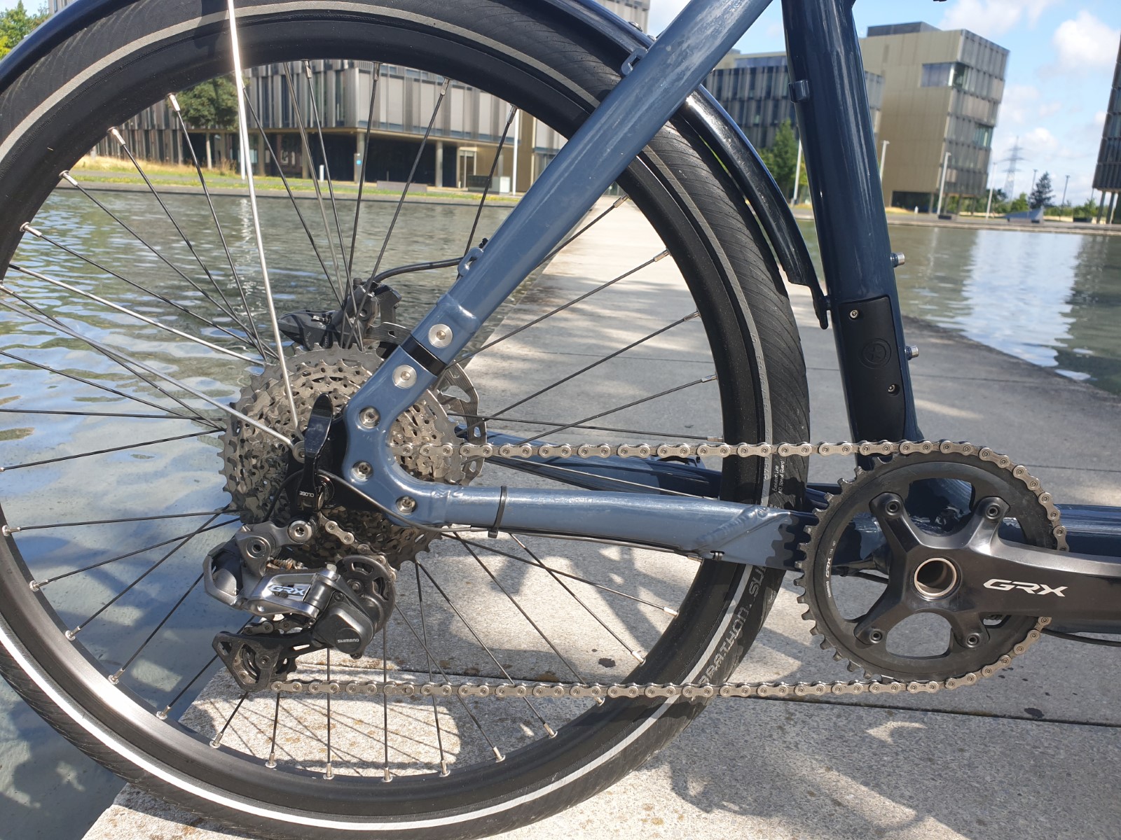 BULLITT Sondermodell T1 | Shimano GRX RX810 Di2 1x11| Sonderlackierung BLAU | (Angebots-Nr. 10712 - E) – Bild 5