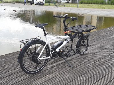 GRAVIT City E Hase Bikes | Steps E6100 Deore 11 | Perlmutt weiß | (Angebots-Nr. 11860 - E)