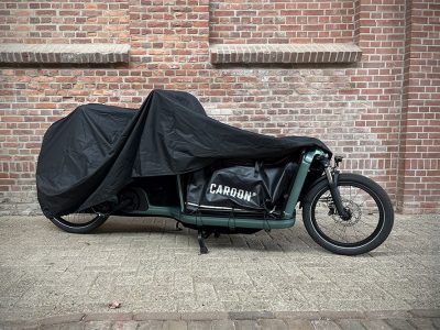 DS COVERS CARGO | Lastenrad-Abdeckplane | 2-rädrig mit Regenzelt