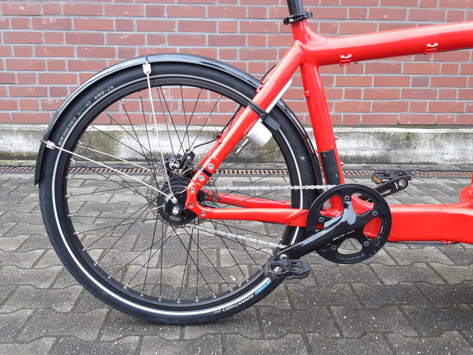 BULLITT | Shimano Alfine 8 speed | Sonderlackierung verkehrsrot | (Angebots-Nr. 12034) – Bild 10