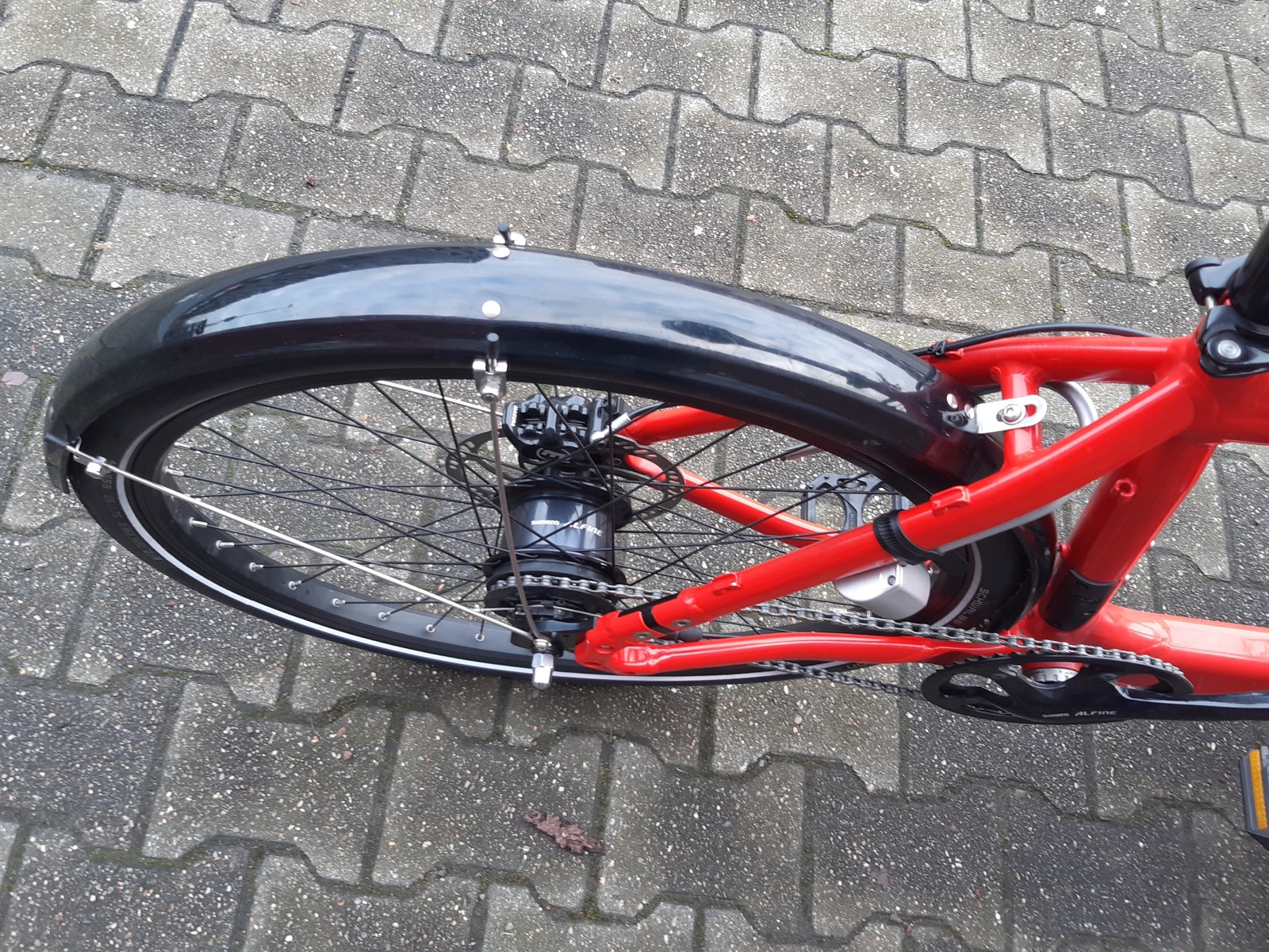 BULLITT | Shimano Alfine 8 speed | Sonderlackierung verkehrsrot | (Angebots-Nr. 12034) – Bild 9