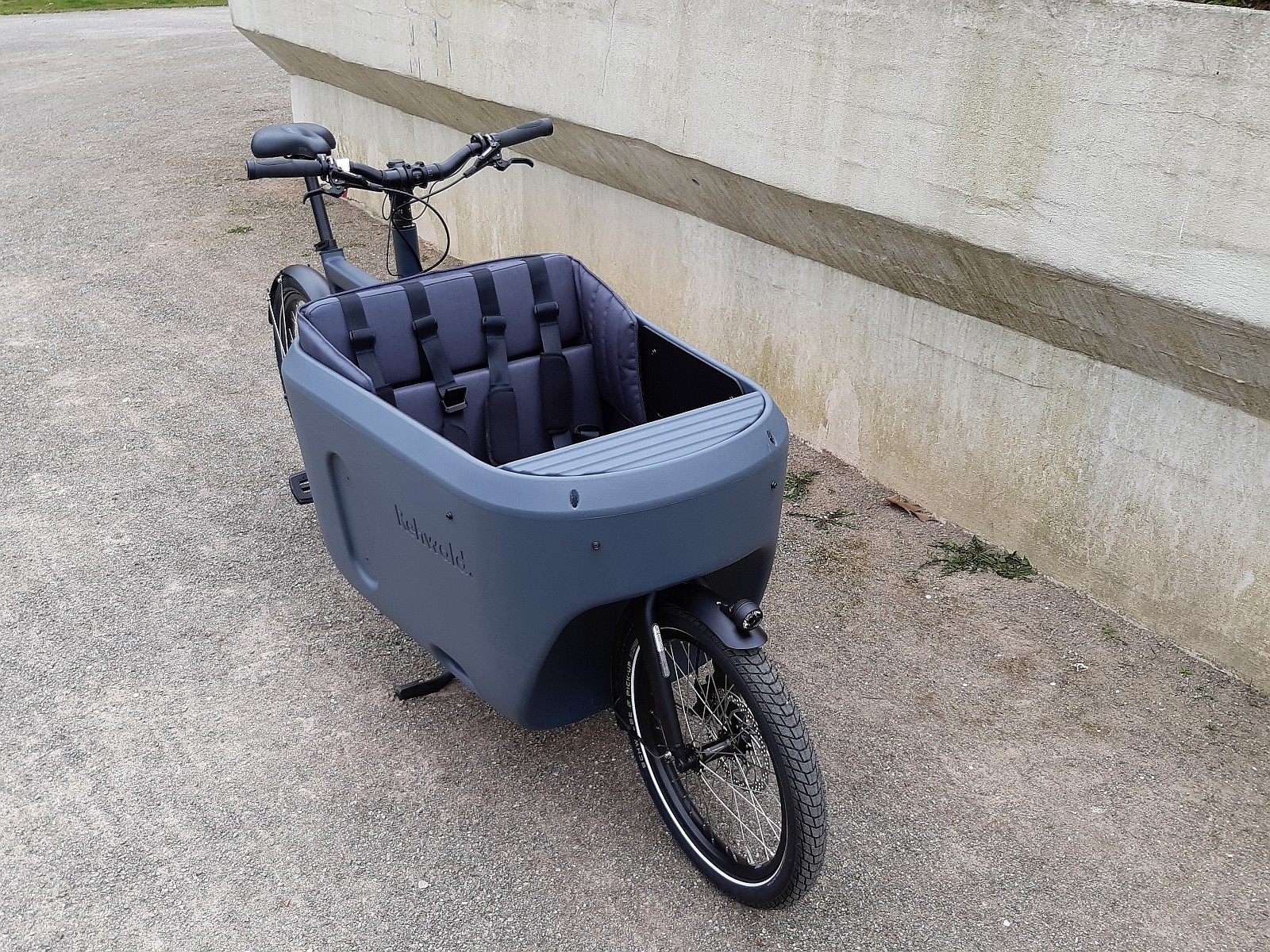 Rehwald E-Cargobike | Steps E6100 Nexus 5 Gates | Family - Stone Grey | (Angebots-Nr. 12184) – Bild 3