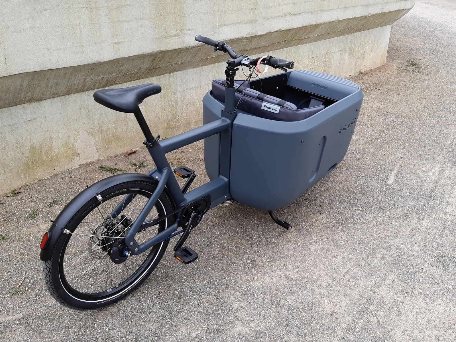 Rehwald E-Cargobike | Steps E6100 Nexus 5 Gates | Family - Stone Grey | (Angebots-Nr. 12184) – Bild 4