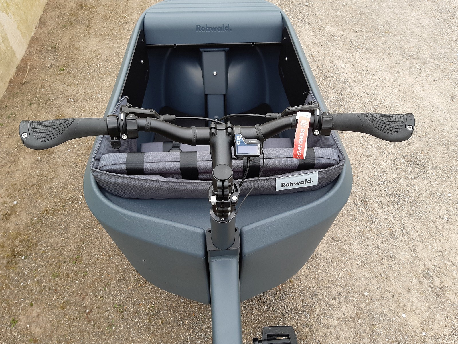 Rehwald E-Cargobike | Steps E6100 Nexus 5 Gates | Family - Stone Grey | (Angebots-Nr. 12184) – Bild 5