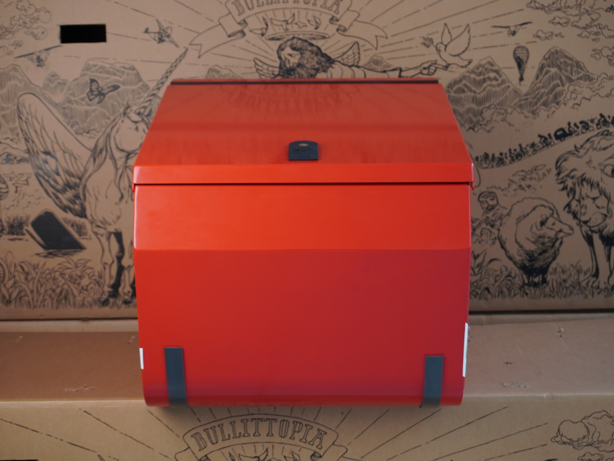 Classic Getränke-Box L | rot mit Klappschloss - gebraucht | (Angebots-Nr. 12229) – Bild 3