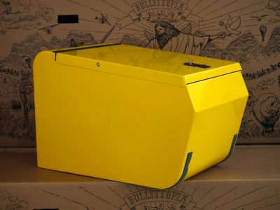 Classic Box M | gelb mit Klappschloss - gebraucht | (Angebots-Nr. 12230)