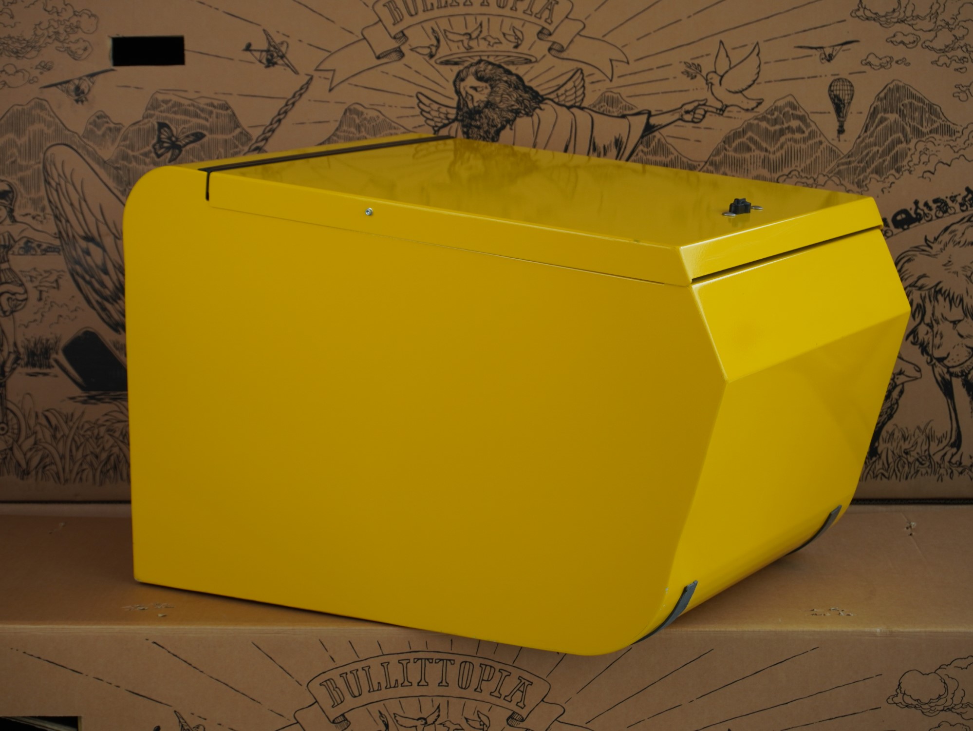 Classic Box L, gelb | mit ABUS-Schloss - gebraucht| (Angebots-Nr. 12222)