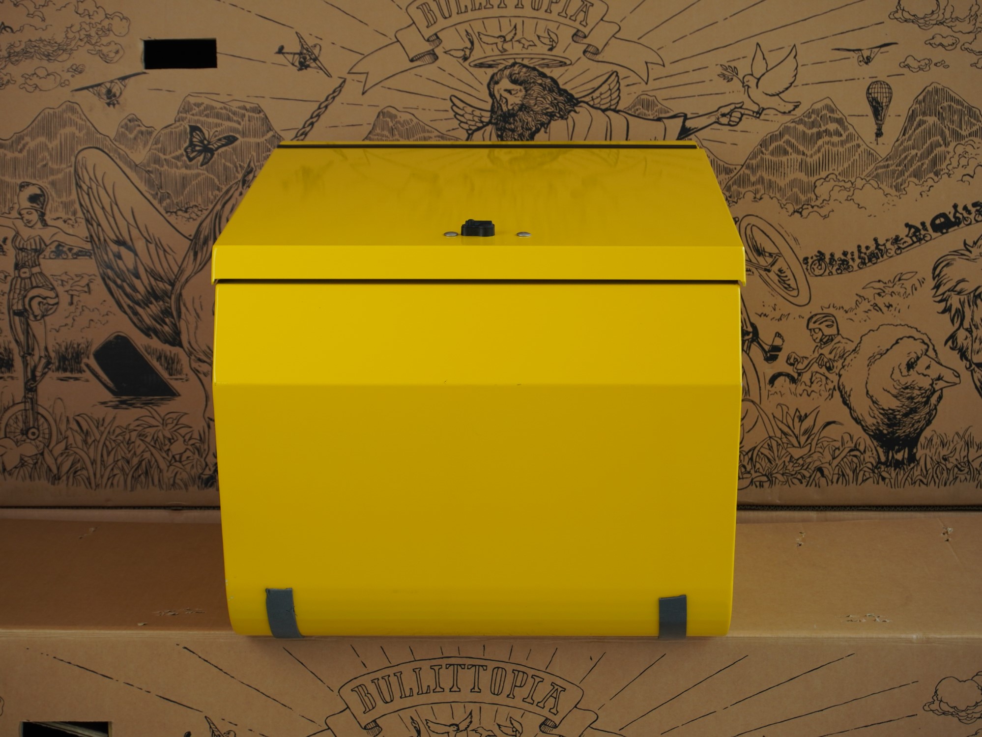 Classic Box L, gelb | mit ABUS-Schloss - gebraucht| (Angebots-Nr. 12222) – Bild 3