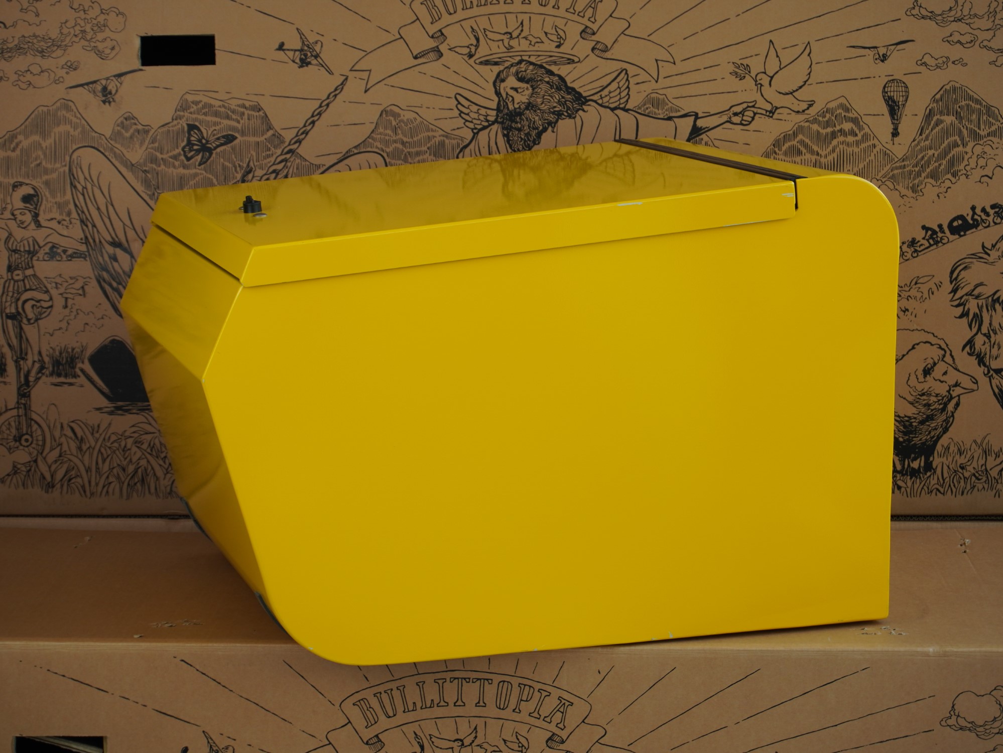 Classic Box L, gelb | mit ABUS-Schloss - gebraucht| (Angebots-Nr. 12222) – Bild 2