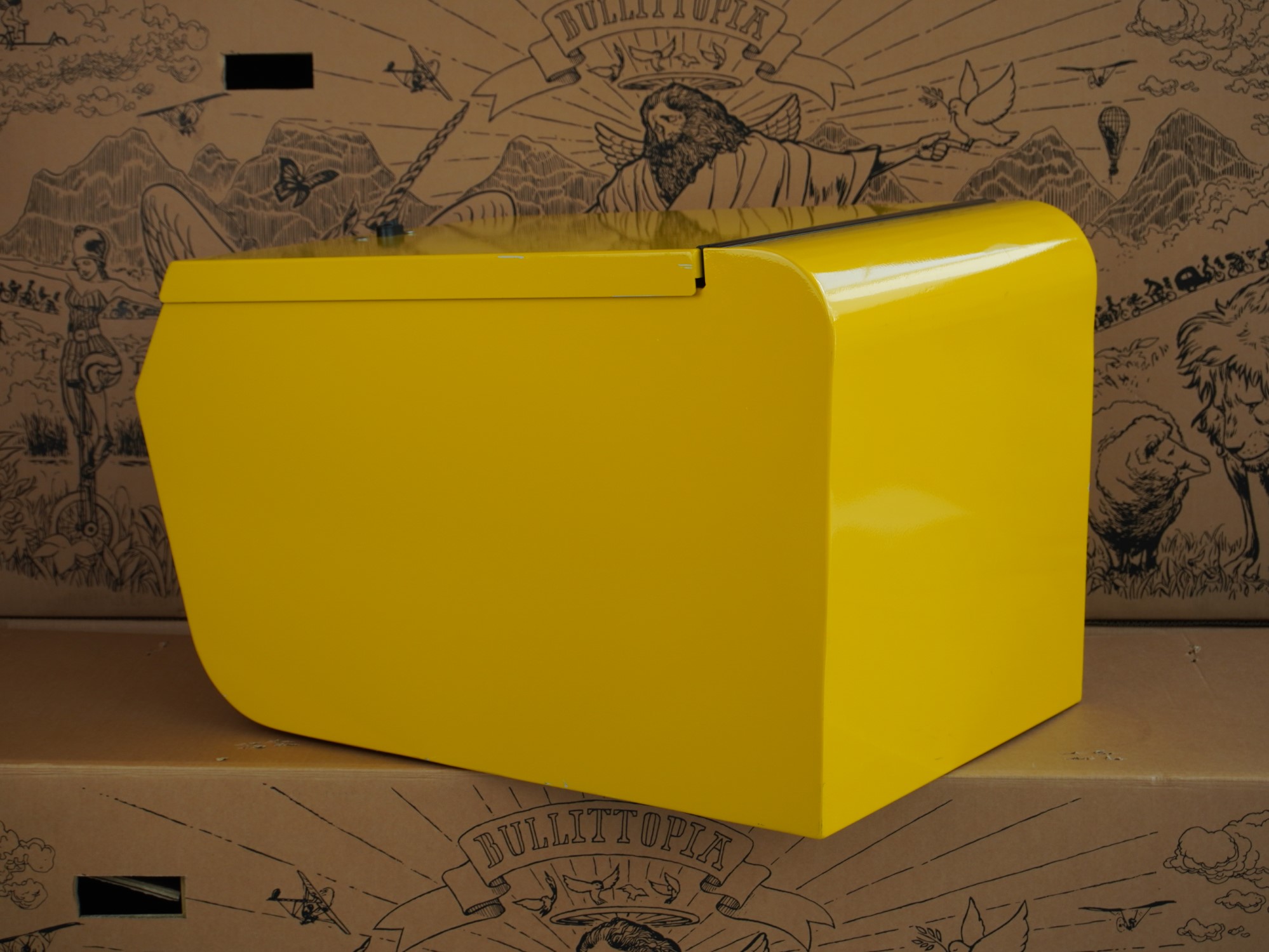 Classic Box L, gelb | mit ABUS-Schloss - gebraucht| (Angebots-Nr. 12222) – Bild 4