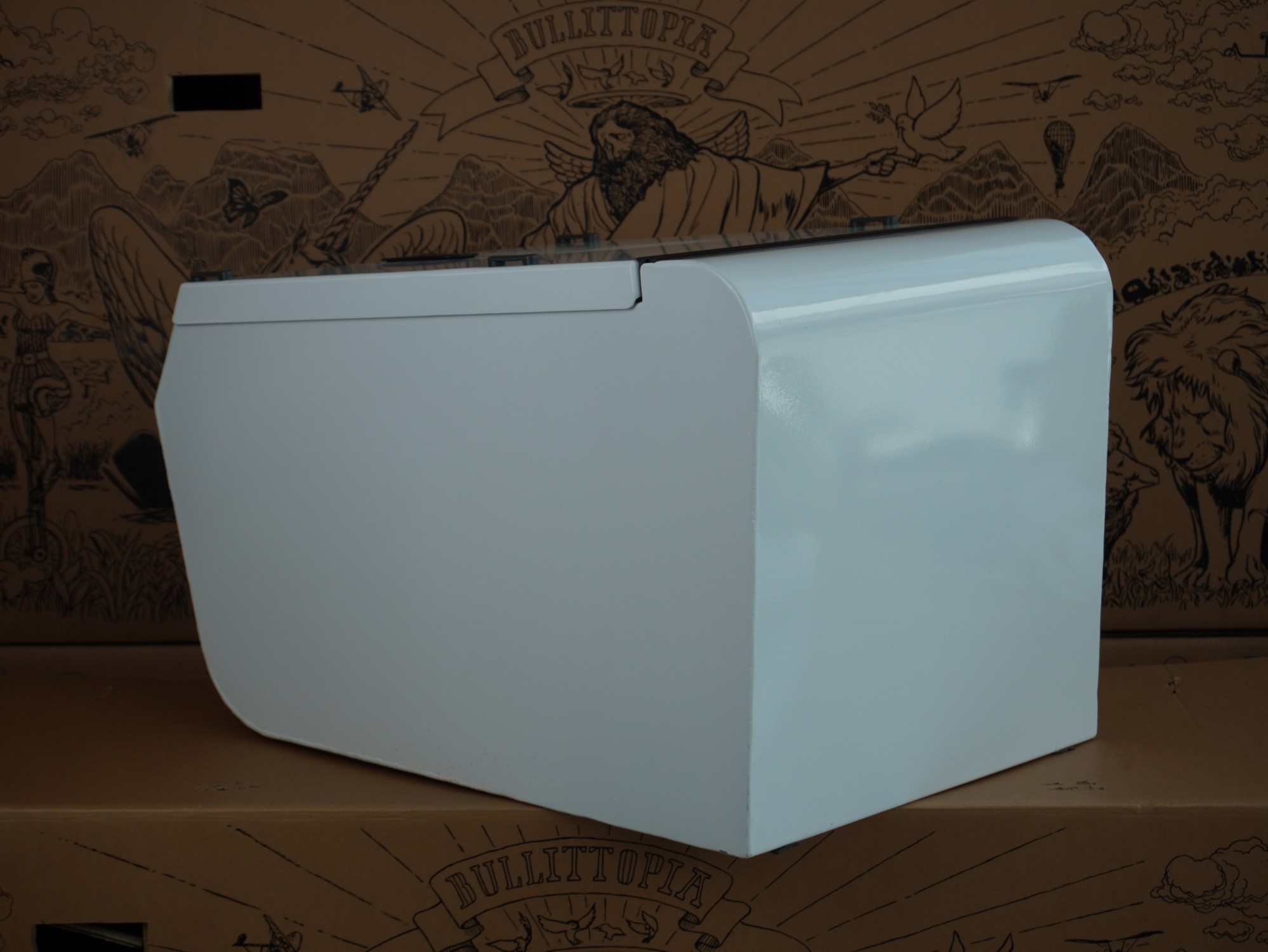 Classic Box L | weiß mit Klappschloss - gebraucht | (Angebots-Nr. 12223) – Bild 4