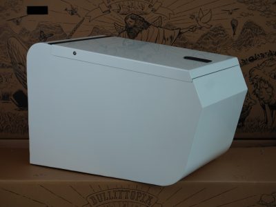 Classic Box M | weiß mit Klappschloss - gebraucht | (Angebots-Nr. 12239)