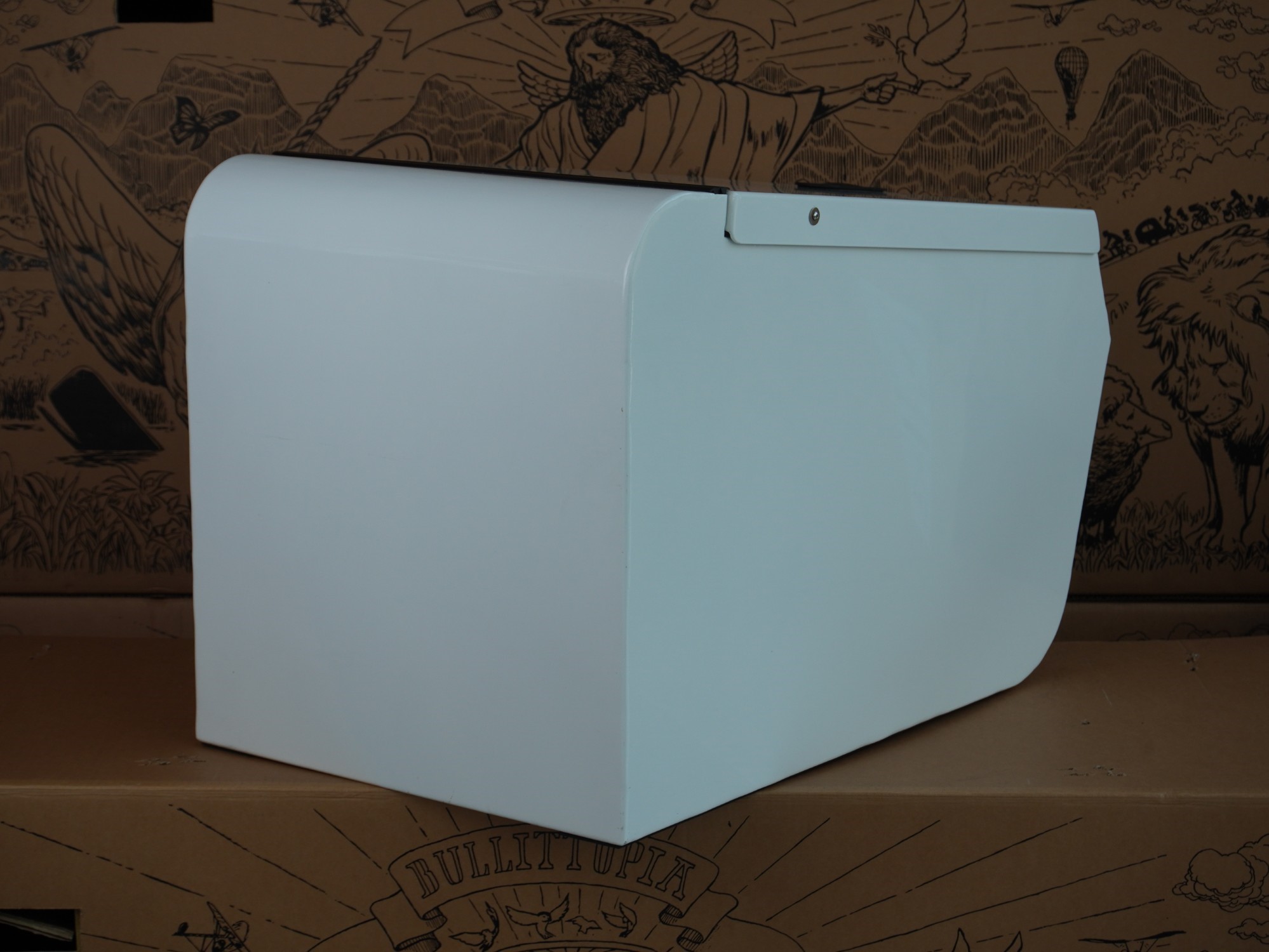 Classic Box M | weiß mit Klappschloss - gebraucht | (Angebots-Nr. 12239) – Bild 4