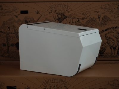 Classic Box M | weiß mit Klappschloss - gebraucht | (Angebots-Nr. 12220)