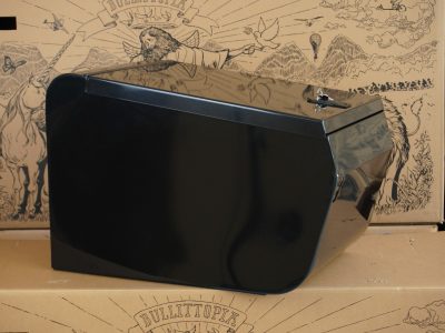 Classic Box M | schwarz mit Klappschloss - B-Ware | (Angebots-Nr. 12233)