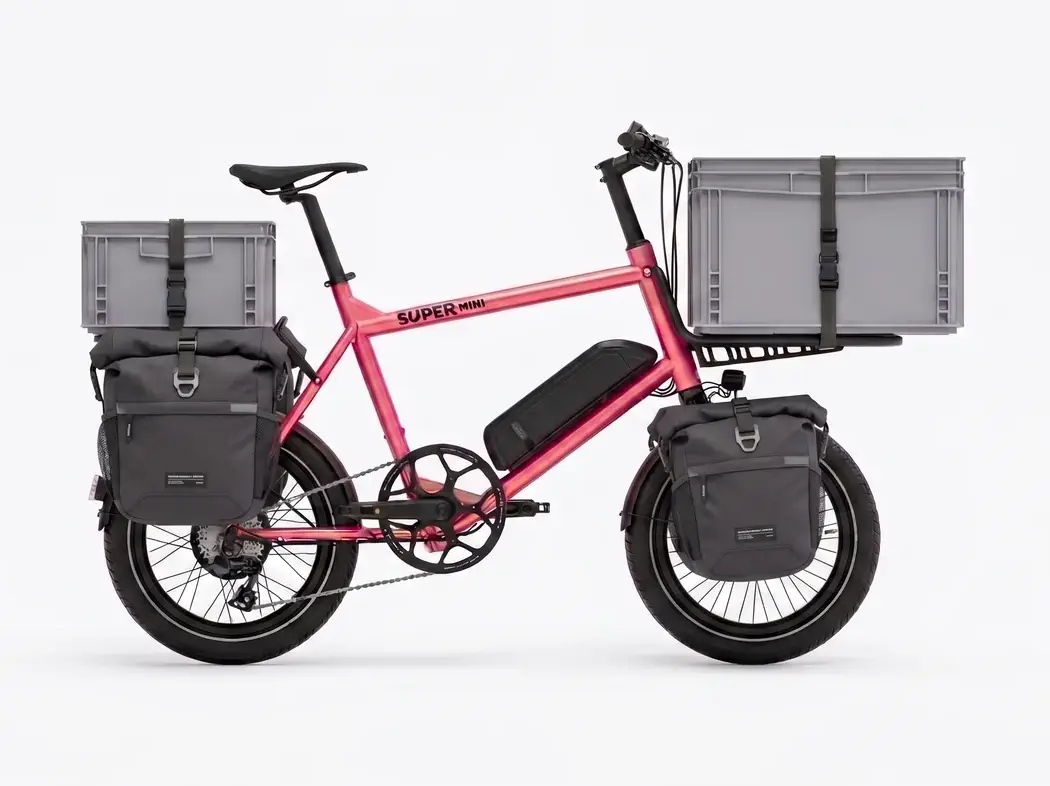 Super Mini Business | ultrakompaktes E-Lastenrad – Bild 2